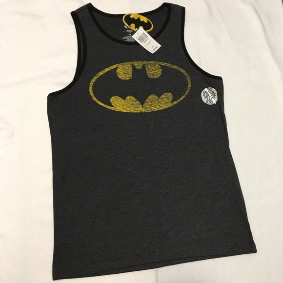 π Batman Distressed Tank Top - Picture 2 of 4
